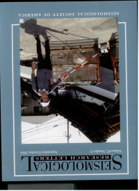 Image of SEISMOLOGICAL RESEARCH LETTERS VOLUME 87, NUMBER 5 SEPTEMBER OKTOBER 2016