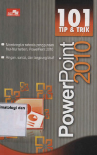Image of 101 TIP DAN TRIK POWERPOINT 2010