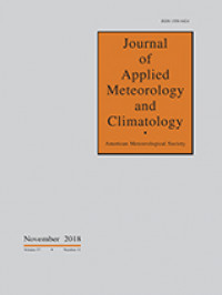 Image of Journal of Applied Meteorology and Climatology November 2018 Volume 57 Number 11
