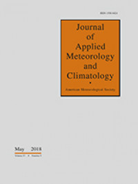 Image of Journal of Applied Meteorology and Climatology May 2018 Volume 57 Number 5