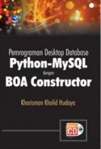 Image of Pemrogaman Desktop Database Python-MySQL dengan BOA Constructor