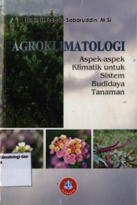 Image of AGROKLIMATOLOGI