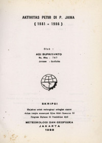 Image of Aktivitas petir di pulau jawa