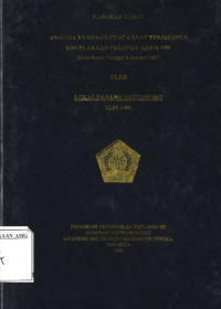 Image of Analisa Keadaan Cuaca Saat Terjadinya Kecelakaan Pesawat Adam Air (Studi Kasus Tanggal 1 Januari 2007)