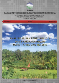 Image of Analisis Hujan Februari 2013 Dan Prakiraan Hujan Maret,April Dan Mei 2013