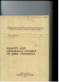 Image of Gravity and geological studies in jawa,indonesia