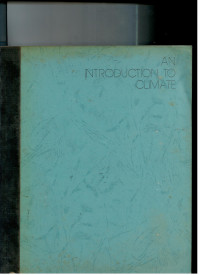 Image of AN Introduction to climate