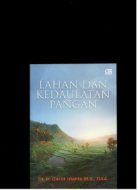 Image of Lahan dan kedaulatan pangan