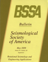 Image of BSSA Buletin  Seismological Society Of America May 2009