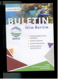 Image of BULETIN BMKG IKLIM MARITIM VOL. 03 - AGST 2016