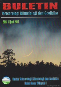Image of BULETIN BMKG BALAI BESAR WILAYAH I EDISI VI JUNI 2017