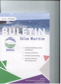 Image of Buletin iklim martim vol.03 april 2016