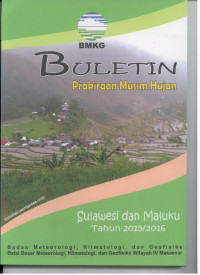 Image of BULETIN prakiraan musim hujan sulawesi dan maluku tahun 2015/2016