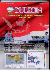 Image of buletin informasi cuaca,iklim dan gempa bumi provinsi bali tahun X no.08-agustus 2016