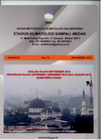 Image of Buletin bmkg tahun XV NO.14 November2015