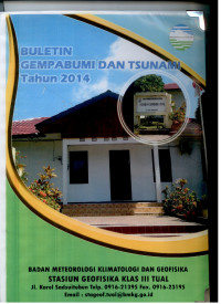 Image of Buletin gempa bumi dan tsunami tahun 2014