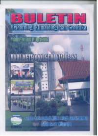 Image of Buletin bmkg vol.20 edisi 4 april 2014