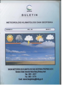 Image of Buletin BMKG NO.03 MARET TAHUN 2014