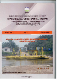 Image of Buletin BMKG tahun XIV no.02 pebruari 2014