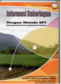 Image of Buletin informasi kekeringan dengan metode SPI vol.02 no.02-pebruari 2014