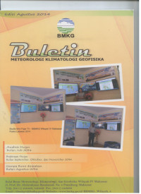 Image of Buletin BMKG edisi Agustus 2014