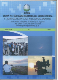 Image of Buletin bmkg 04 april tahun 2014