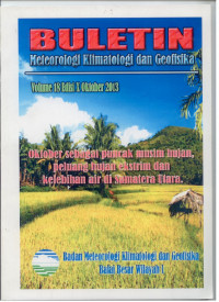 Image of Buletin BMKG vol.18 edisi X Oktober 2013