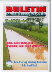 Image of Buletin bmkg vol.18 edisi XII Desember 2013