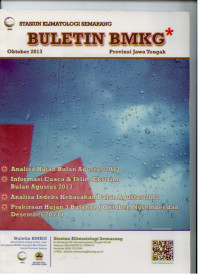 Image of Buletin bmkg provinsi jawa tengah oktober 2013