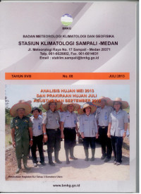 Image of Buletin BMKG Tahun XVIII N0.08 Juli 2013