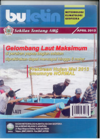 Image of Buletin bmkg april 2013