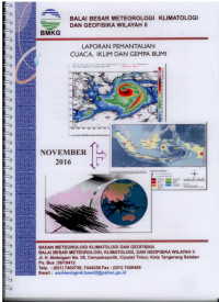 Image of LAPORAN PEMANTAUAN CUACA,IKLIM DAN GEMPA BUMI NOVEMBER 2016