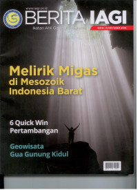Image of BERITA IAGI (IKATAN AHLI GEOLOGI INDONESIA EDISI IX/OKTOBER 2016