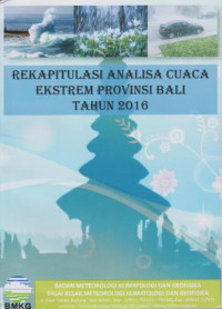 Image of BULETIN BKMG REKAPITULASI ANALISA CUACA EKSTREM PROVINSI BALI TAHUN 2016