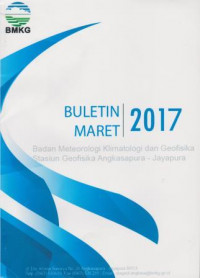 Image of BULETIN BMKG STASIUN GEOFISIKA ANGKASPURA JAYAPURA MARET 2017