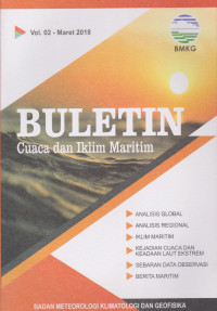 Image of BULETIN CUACA DAN IKLIM MARITIM VOL 02 MARET 2018