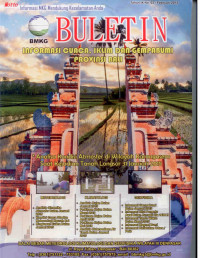 Image of BULETIN BMKG INFORMASI CUACA, IKLIM DAN GEMPA BUMI PROVINSI BALI