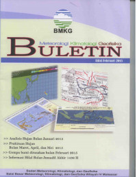 Image of BMKG BULETIN edisi februari 2015