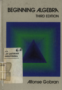 Image of Beginning Algebra