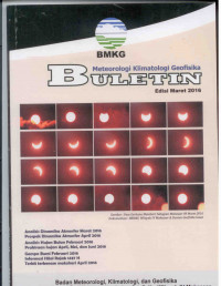 Image of Buletin Meteorologi Klimatologi dan Geofisika  edisi Maret 2016