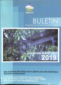 Image of Buletin Prakiraan Awal Musim Hujan Sulawesi & Maluku, September 2019