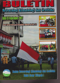Image of BULETIN METEOROLOGI KLIMATOLOGI DAN GEOFISIKA EDISI IX SEPTEMBER 2017