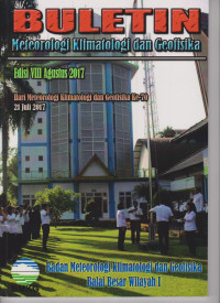 Image of Buletin Meteorologi Klimatologi dan Geofisika Edisi VIII Agustus 2017