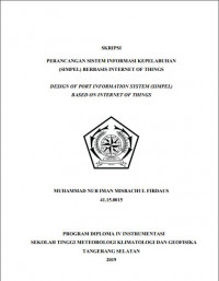 Image of PERANCANGAN SISTEM INFORMASI KEPELABUHAN (SIMPEL) BERBASIS INTERNET OF THINGS