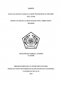 Image of RANCANG BANGUN DIGITAL EARTH TESTER DENGAN METODE TIGA TITIK
