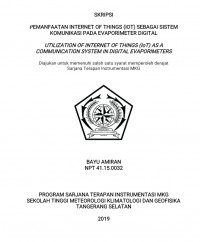 Image of PEMANFAATAN INTERNET OF THINGS (IOT) SEBAGAI SISTEM KOMUNIKASI PADA EVAPORIMETER DIGITAL