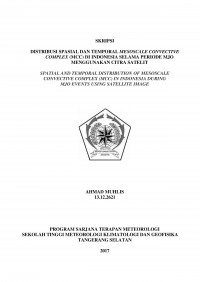 Image of DISTRIBUSI SPASIAL DAN TEMPORAL MESOSCALE CONVECTIVE COMPLEX (MCC) DI INDONESIA SELAMA PERIODE MJO MENGGUNAKAN CITRA SATELIT