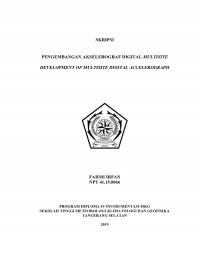 Image of PENGEMBANGAN AKSELEROGRAF DIGITAL MULTISITE