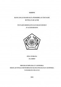 Image of RANCANGAN BASIS DATA PEMODELAN TSUNAMI DI WILAYAH ACEH