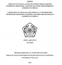 Image of PEMANFAATAN DATA ANGIN MULTISITE SEBAGAI SISTEM INFORMASI CROSSWIND, TAILWIND, DAN WIND SHEAR BERBASIS INTERNET OF THINGS